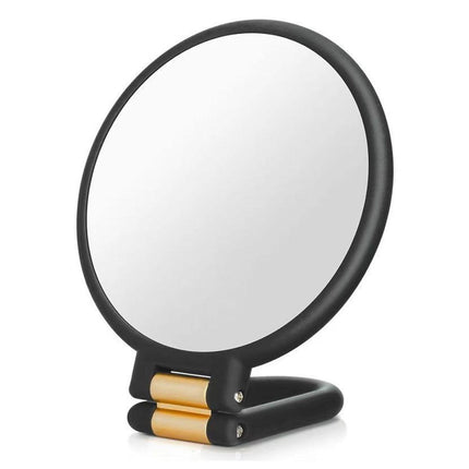 Makeup Mirror Handheld Magnifying Mirror 30X Portable Mirror Compact Travel Tool - Black.