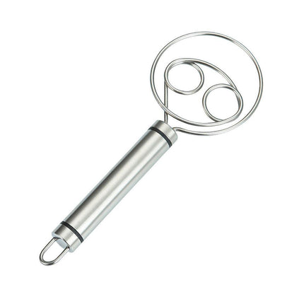Stainless Steel Double Eye Coil Flour Mixer Household Baking Tool Egg Beate.