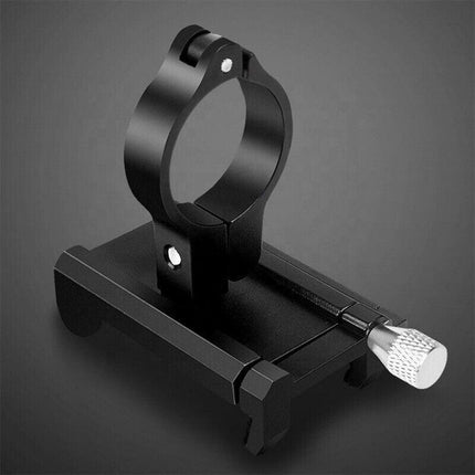 Aluminium Alloy Bicycle Phone Holder Handlebar Mount For Bike Motorcycle - Red.