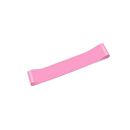 Exercise Resistance Bands Loop Power Strength Training Fitness Yoga Pilates Gym - Light Pink (600*50*0.4MM).