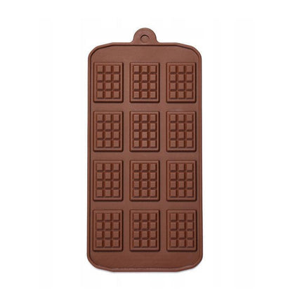 Mini Chocolate Bar Flexible Silicone Mold Candy Chocolate Cake Jelly Mould.