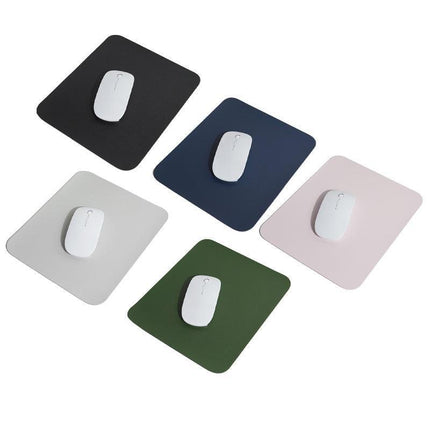 Pu Leather Gaming Mouse Pad Desk Mat Anti-Slip Speed Mousepad 22X22Cm Waterproof - Green.
