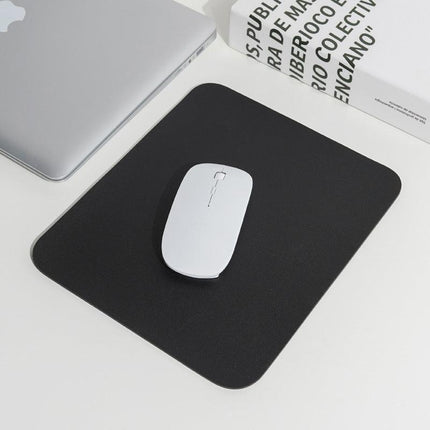 Pu Leather Gaming Mouse Pad Desk Mat Anti-Slip Speed Mousepad 22X22Cm Waterproof - Green.