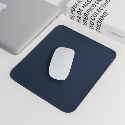 Pu Leather Gaming Mouse Pad Desk Mat Anti-Slip Speed Mousepad 22X22Cm Waterproof - Green.