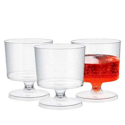 30pcs Clear Hard Plastic Mousse Cake Cup Pudding Ice Cream Dessert Serving Cups.