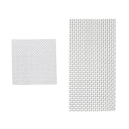 10pcs Stainless Steel Wire Mesh for Water Plants Fish Tank Aquarium Decoration - 8x8cm.
