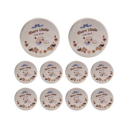 10PCS Cookie Tin Box Metal Biscuit Gift Box Candy Packaging Dragon Year Baking - Bread Bear (bump).