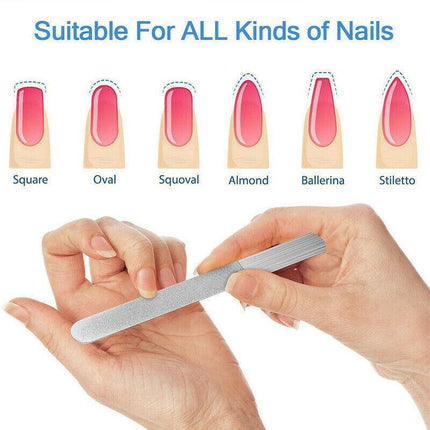 Diamond Nail File for Hand Foot Care Manicure Podiatry Tool 20.2cm - 1PC.