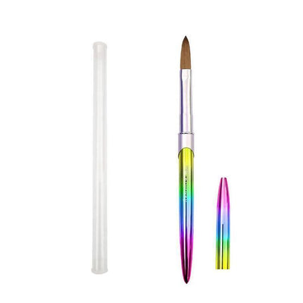Kolinsky Acrylic Nail Art Brush Manicure Powder Professional Tools Size 2-18 - 16#.
