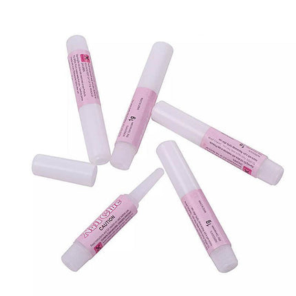 Nail Glue Adhesive 2g for Fake Nails Tips Acrylic Nail Art Strong Bond 2 to 50PCS - 50PCS.