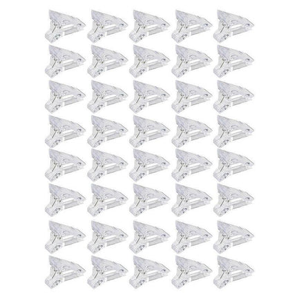 5-50Pcs Nail Tips Clip Clamps For Poly Gel Quick Building Extension Builder Tool - 5PCS.