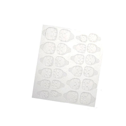 24-2400PCS Double Sided Adhesive Press On Nail Stickers Clear Tape Glue Tabs - 1PC (24xNail Stickers).
