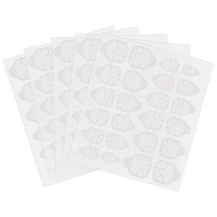 24-2400PCS Double Sided Adhesive Press On Nail Stickers Clear Tape Glue Tabs - 5PCS (120xNail Stickers).
