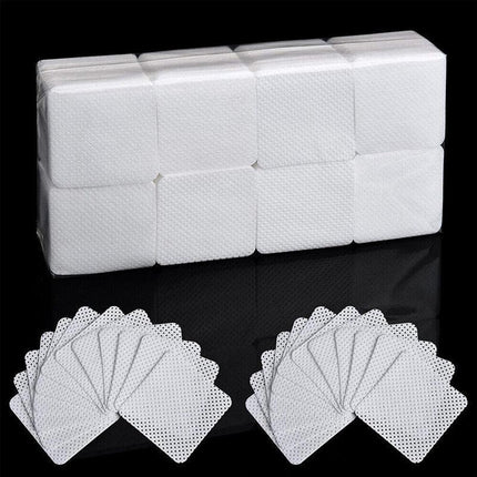 1000PCS Lint Free Cotton Nail Wipes Pads for Manicure Gel Polish Removal - 200PCS.
