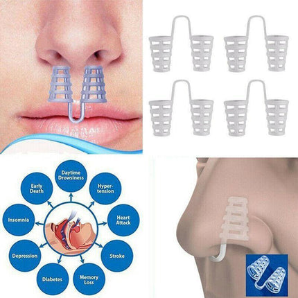 PE Nasal Vent Clip for Comfortable Breathing Airflow Support Accessory.