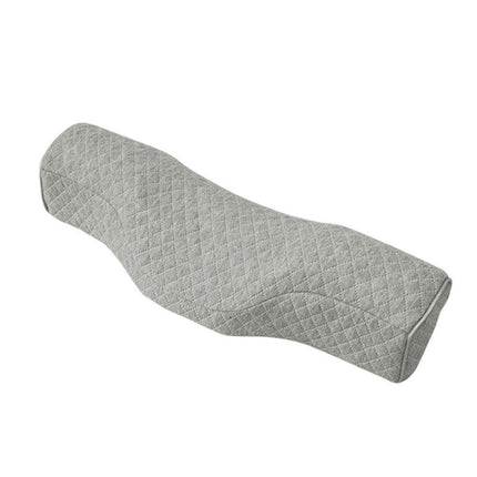 Orthopedic Memory Foam Cervical Neck Pillow for Sleep Support Slow Rebound - Grey.