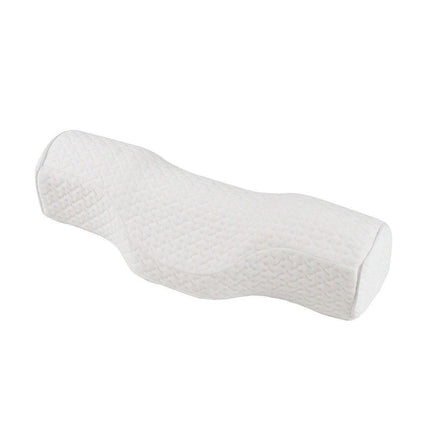 Orthopedic Memory Foam Cervical Neck Pillow for Sleep Support Slow Rebound - Pink.
