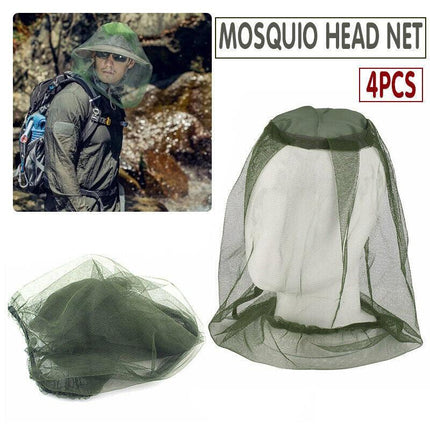Outdoor Mosquito Head Net Fly Insect Bug Protector for Camping Hiking Fishing.