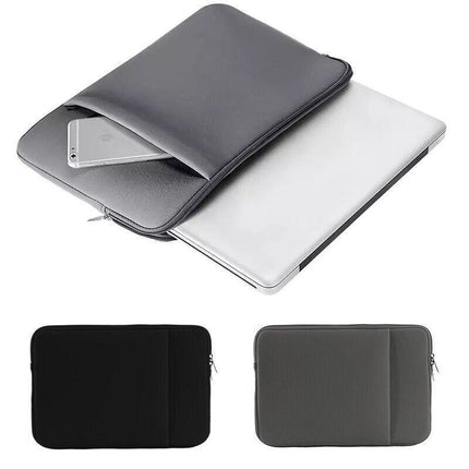 Black Laptop MacBook NoteBook Sleeve Bag Travel Carry Case Cover 13 14 15 16 Inch - 11Inch.