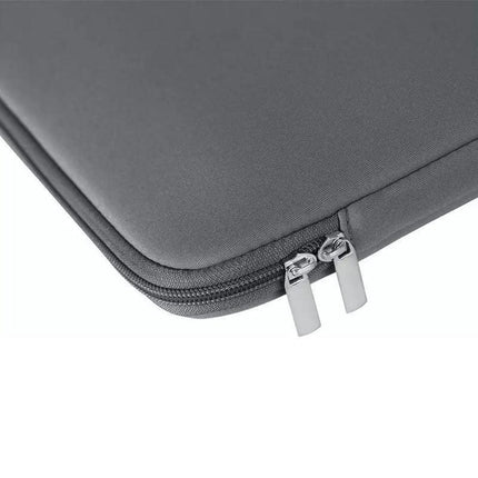 Grey Laptop Macbook Notebook Sleeve Bag Travel Carry Case Cover For 11 13 14 15 Inch Lap Top - 11Inch.