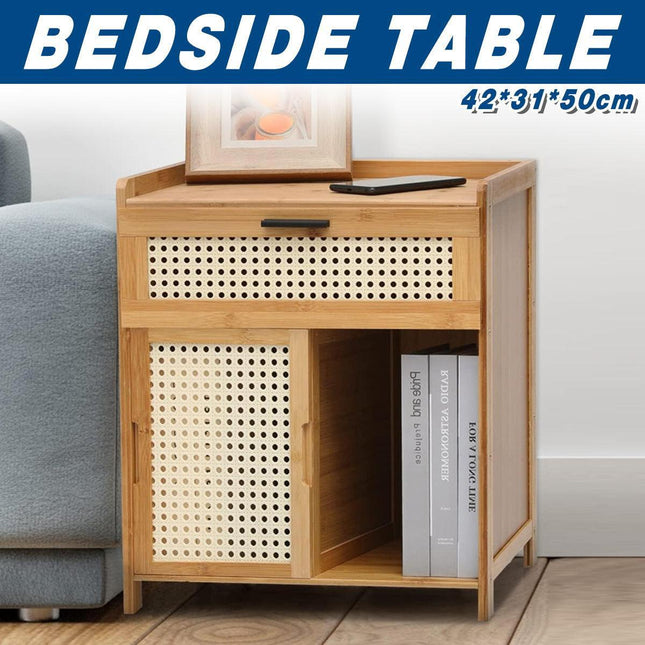 Small Bedroom Nightstand Storage Cabinet Sideboard Cabinet for Home Organization.