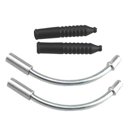 V Brake Noodle Cable Guide Boot 1 Pair 110 Degree for MTB Hybrid Bike Bicycle.