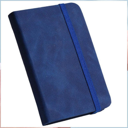 10pcs Mini Pocket Notebook A7 Small Portable Notepad for Office School Use - Light Blue.