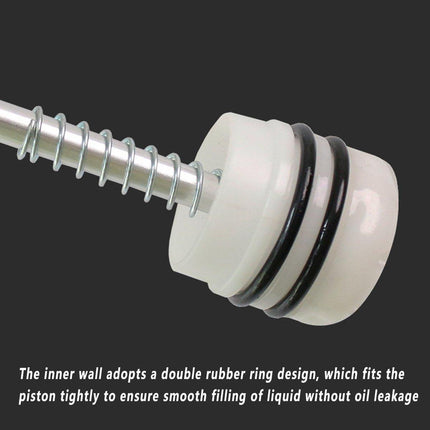 Manual Needle and Barrel Suction Oil Change Tool Pump for Brake Oil Filler - 200cc.