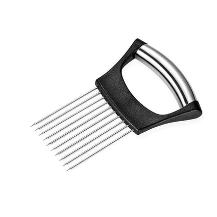 Food Slice Assistant Onion Slicer Cutter Fish Meat Potato Vegetable Holder Tool.