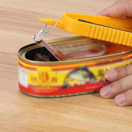 Multipurpose Jar Bottle Can Opener with Non Slip Grip for Kitchen Use.