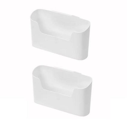 2PCS Wall Mounted Storage Rack Kitchen Bathroom Cabinet Door Sundries Holder.