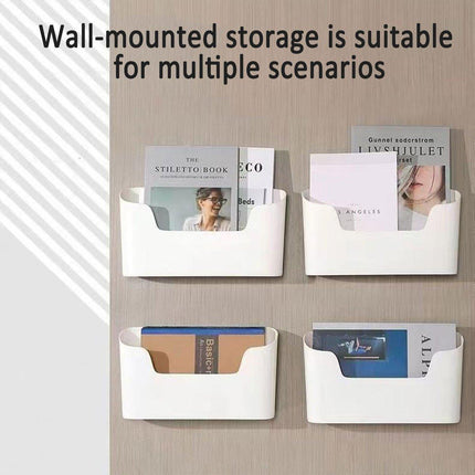 2PCS Wall Mounted Storage Rack Kitchen Bathroom Cabinet Door Sundries Holder.