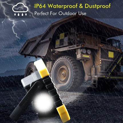 9000Lm Solar Cob Led Light Rechargeable Outdoor Camping Work Torch Flood Lamp Au.