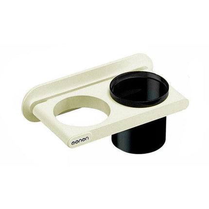 Bathroom Mounted Wall Suction Cup Hair Dryer Holder Hanger Shelf Rack Storage Au - White.