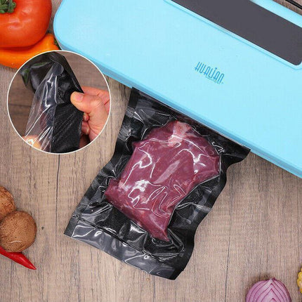 Black Vacuum Food Sealer Seal Bags Rolls Saver Storage Commercial 20/28Cm*5M - 20cm* 5m* 1 Roll.