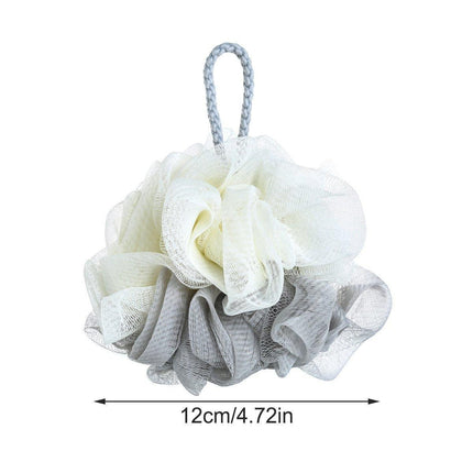 Bath Ball Mermaid Loofah Sponge Bath Puff Soft Ball Body Exfoliate Wash Shower - Pink.