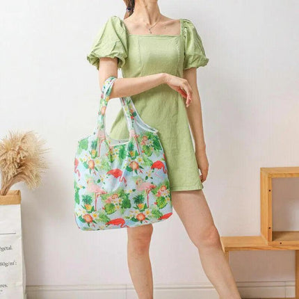 Reusable Foldable Light Waterproof Shopping Bags Carry bag Grocery Big - B-25.
