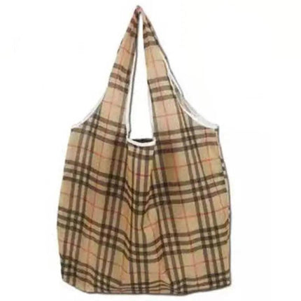 Reusable Foldable Light Waterproof Shopping Bags Carry bag Grocery Big - B-25.