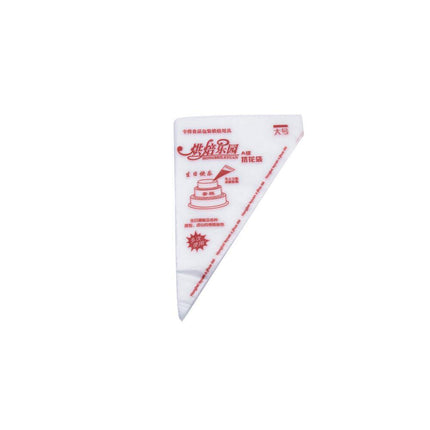 100-200Pcs Disposable Piping Bags For Cake Decor Icing Frosting Piping Nozzles - Red-Small *100 PCS.