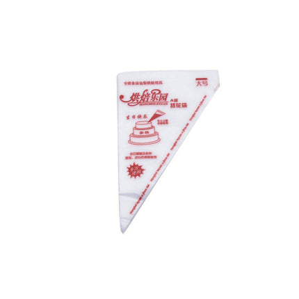 100-200Pcs Disposable Piping Bags For Cake Decor Icing Frosting Piping Nozzles - Red-Small *100 PCS.