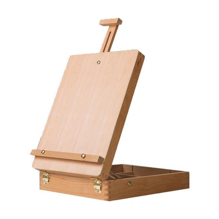 Portable Folding Easel Art Drawing Painting Wood Table Desktop Box Board.