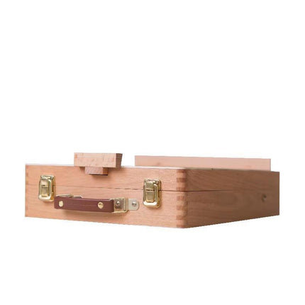 Portable Folding Easel Art Drawing Painting Wood Table Desktop Box Board.