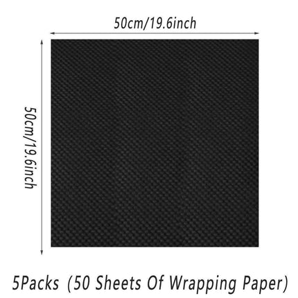 Embossed Paper Convex Flower Wrapping Paper for Floral Shop and Flower Wrapping - White.