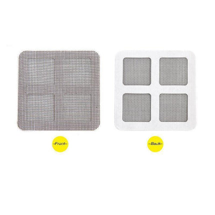 12X Fly Screen Net Repair Tape Patch Adhesive Door Curtain For Mending Holes Set.