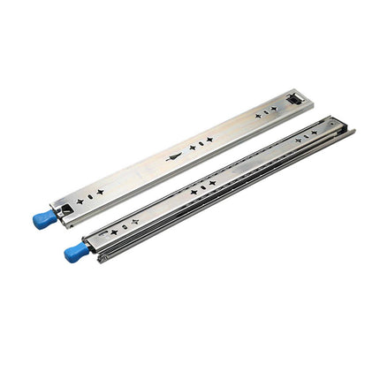 1 Pair Locking Drawer Slides Heavy Duty 120kg Runners Trailer 16 18 20 22 Inch - 20inch/500mm.