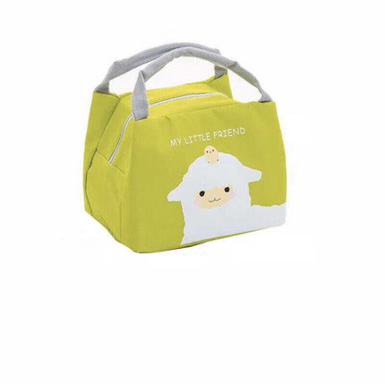 Portable Insulated Thermal Lunch Box Carry Tote Picnic Case Storage Bag 21x17x15cm - B04 (21x17x15cm).