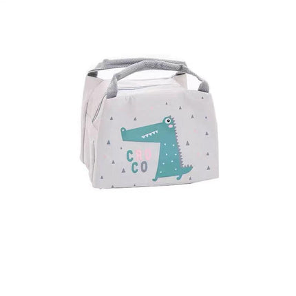 Portable Insulated Thermal Lunch Box Carry Tote Picnic Case Storage Bag 21x17x15cm - B04 (21x17x15cm).