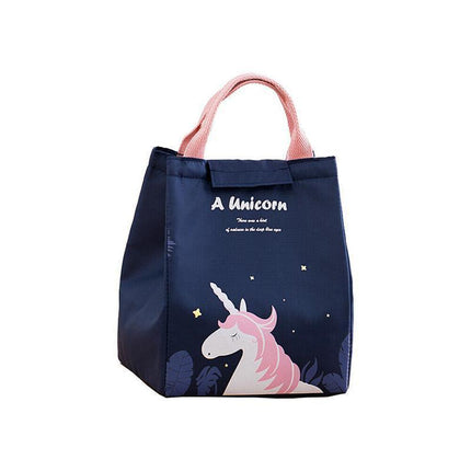 Portable Insulated Thermal Lunch Box Carry Tote Picnic Case Storage Bag 18x24x15cm - E02 (18x24x15cm).