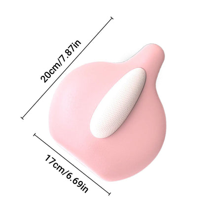Hip and Inner Thigh Squeeze Trainer Compact Fitness Tool for Home Workouts - Pink.