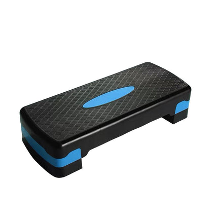 Adjustable Aerobic Step Platform Plastic Fitness Stepper for Workout Training - Green.